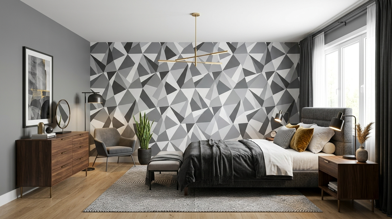 Choose a sleek headboard silhouette